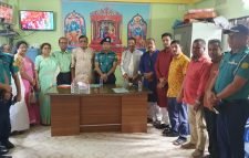 সিলেটে আওয়ামী অঙ্গ সংগঠনের পূজামণ্ডপ পরিদর্শন