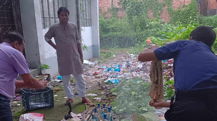 নিষ্পত্তি হওয়া ১২৩টি মামলার আলামত ধ্বংস