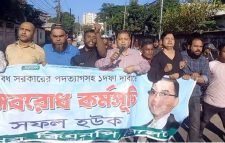 গণতন্ত্র পুনরুদ্ধার ও ভোটাধিকার প্রতিষ্ঠার আন্দোলন চলবে: নাসিম হোসাইন