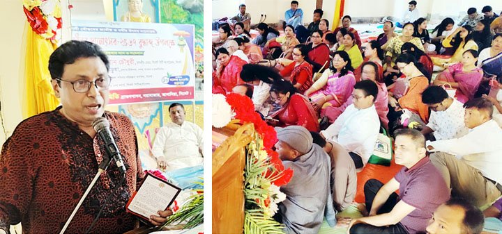 সিলেট বৌদ্ধ বিহারে ‘কঠিন চীবর দান’ সম্পন্ন