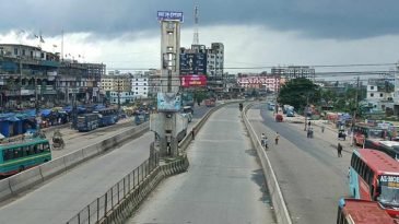 বিএনপির অবরোধে ঢাকা-চট্টগ্রাম মহাসড়ক ফাঁকা