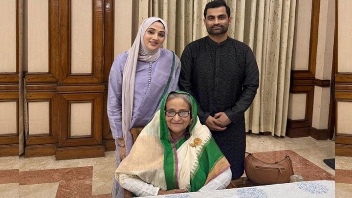 প্রধানমন্ত্রীর সঙ্গে আবারও দেখা করলেন তামিম