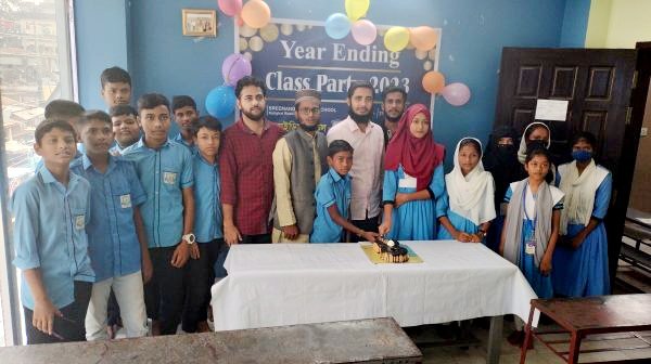 শ্রীমঙ্গল আইডিয়াল স্কুলে ইয়ার এন্ডিং ক্লাস পার্টি অনুষ্ঠিত
