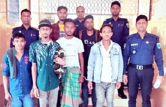 শ্রীমঙ্গল থানা পুলিশের অভিযানে গ্রেপ্তার ৬