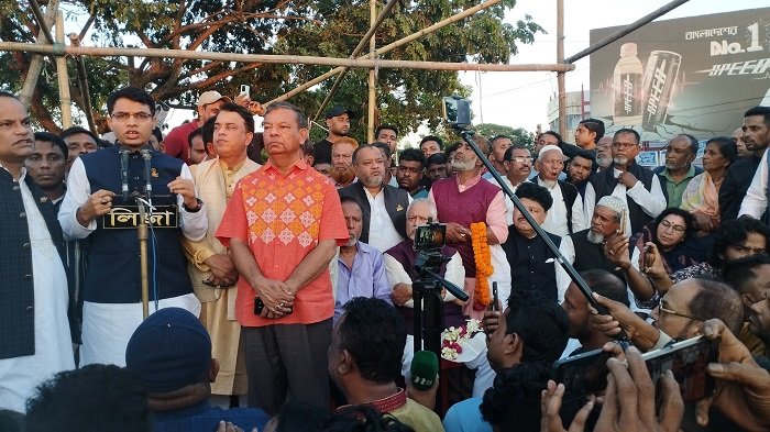 গরীবের টিআর কাবিখা মেরে খাওয়ার জন্য আসি নাই- জিল্লুর রহমান