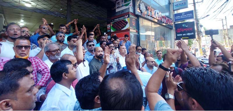 মৌলভীবাজারে আ’লীগের শান্তি মিছিল-সমাবেশ