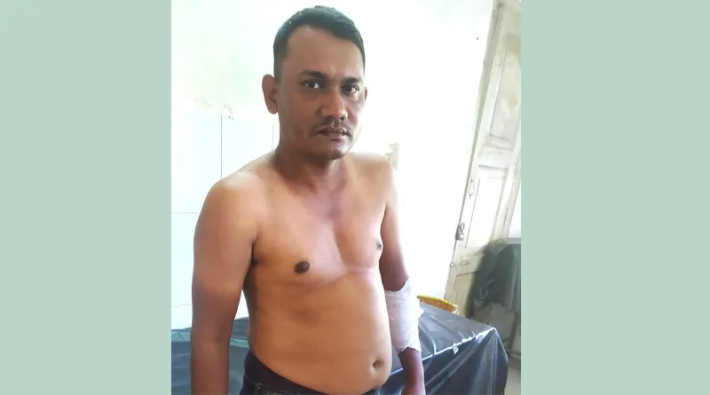 দুর্বৃত্তের হামলায় চা বাগান ম্যানেজার আহত