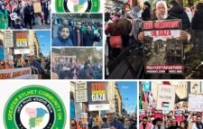 গণহত্যা বন্ধ ও স্বাধীন ফিলিস্তিন রাষ্ট্র প্রতিষ্ঠার সমর্থনে লন্ডনে অনুষ্ঠিত বিক্ষোভ সমাবেশে গ্রেটার সিলেট কমিউনিটির অংশগ্রহণ