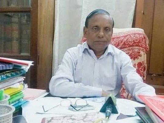 মৌলভীবাজারের মাসিক শ্রী গৌরবাণী সম্পাদক এড. কিশোরী পদ দেব শ্যামল আর নেই