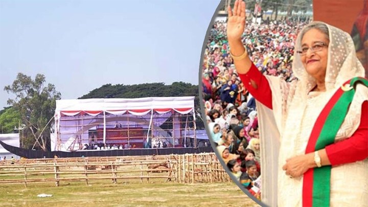 আজ সিলেট থেকে শুরু শেখ হাসিনার নির্বাচনী সফর