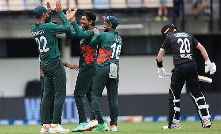 নিউজিল্যান্ডে বাংলাদেশের প্রথম টি-টোয়েন্টি জয়