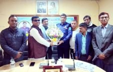 শ্রীমঙ্গল থানার ইনচার্জ জাহাঙ্গীর হোসেন সরদারের বিদায় সংবর্ধনা