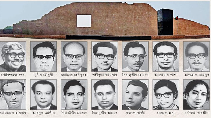 শহীদ বুদ্ধিজীবী দিবস আজ