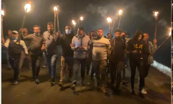 অবরোধ সফলে মৌলভীবাজারে ছাত্রদলের  ঝটিকা মিছিল করেছে। 