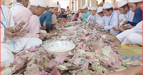 পূর্বের সব রেকর্ড ভাঙল পাগলা মসজিদ, এখনো চলছে গণনা