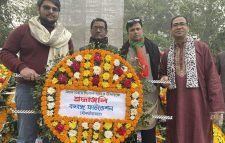 মৌলভীবাজারে স্মৃতি সৌধে বঙ্গবন্ধু ফাউন্ডেশনের শ্রদ্ধা