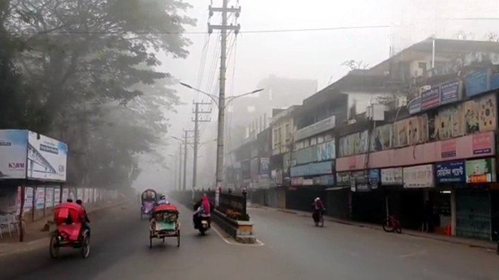 শীতে কাবু সিলেটের জনজীবন