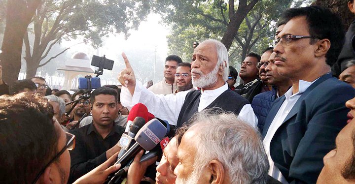 এটা ভুয়া নির্বাচন: মঈন খান