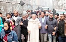 রাজধানীর বিভিন্ন জায়গায় বিএনপির মিছিল