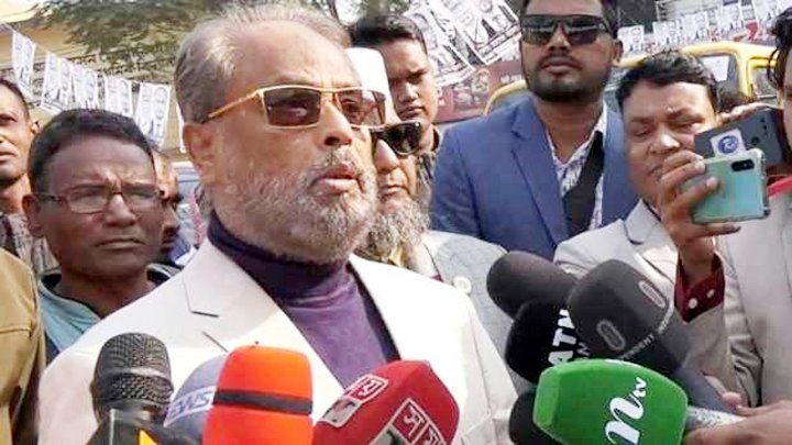 সরকার নিয়ন্ত্রিত এই নির্বাচন গ্রহণযোগ্যতা পাবে না: জি এম কাদের