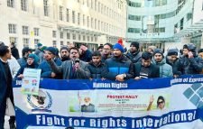 একতরফা নির্বাচন বাতিল করে পূণরায় নির্বাচনের দাবিতে লন্ডনে প্রতিবাদ সমাবেশ