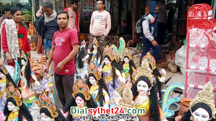 সিলেটে এবার পাঁচশ’ মণ্ডপে সরস্বতী পূজা