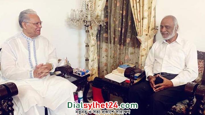 আলতাফ চৌধুরীর বাসায় মঈন খান