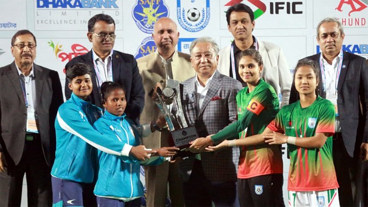 অনেক নাটকের পর বাংলাদেশ-ভারত যুগ্ম চ্যাম্পিয়ন