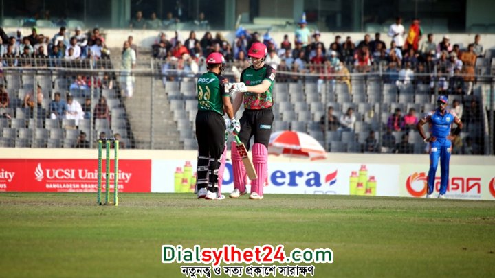 খুলনাকে টানা তৃতীয় হারের স্বাদ দিলো ছন্দে ফেরা সিলেট