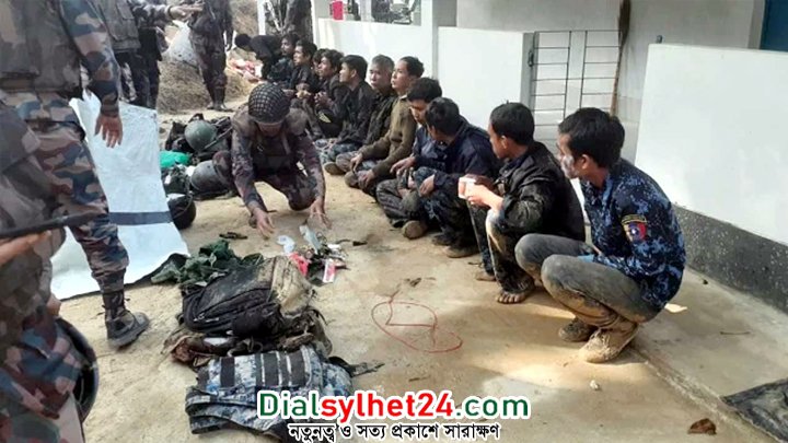 বাংলাদেশে পালিয়ে এলেন মিয়ানমারের ৬৮ সীমান্তরক্ষী
