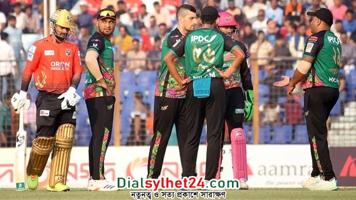 অবশেষে সিলেটের কাছে কুমিল্লার হার