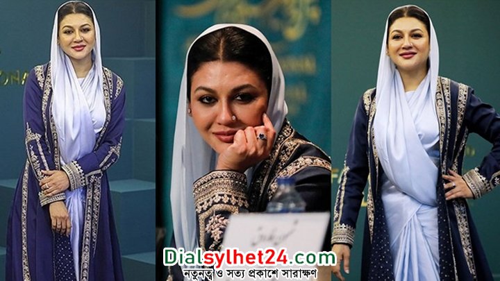 তেহরানের ঐতিহ্যবাহী পোশাকে জয়া