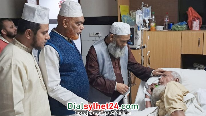 মাওলানা লুৎফর রহমানকে দেখতে হাসপাতালে জামায়াতের ভারপ্রাপ্ত আমির