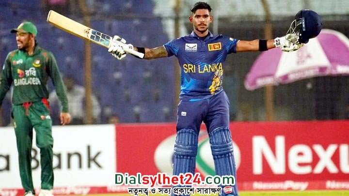 নিশাঙ্কার সেঞ্চুরিতে সিরিজ জয়ের অপেক্ষা বাড়ল বাংলাদেশের