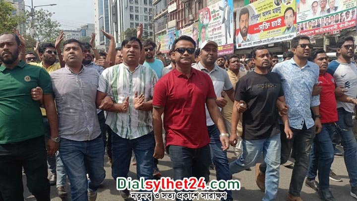 রাজধানীতে ছাত্রদলের মিছিল