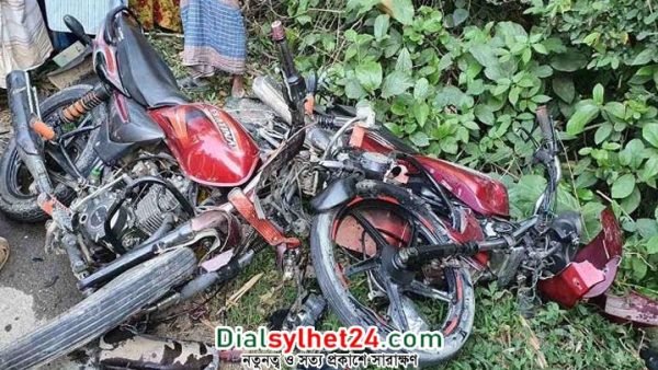 দুই মোটর সাইকেলের মুখোমুখি সংঘর্ষে ৩ বন্ধুর মৃত্যু