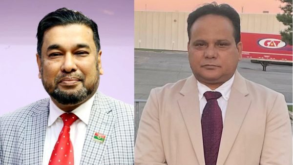 নিউইয়র্ক মহানগর বিএনপির সভাপতি খোকন ও সাধারণ সম্পাদক ফয়েজ