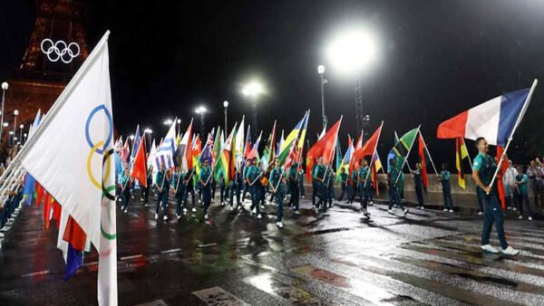 জমকালো আয়োজনে প‍্যারিস অলিম্পিকসের উদ্বোধন