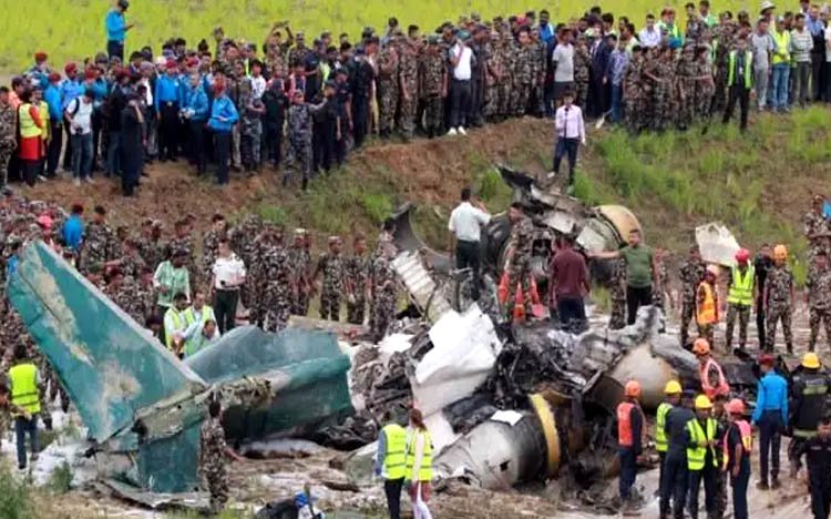 নেপালে বিমান বিধ্বস্ত ১৮ জন নিহত