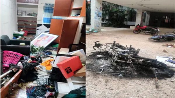 ঢাবির হলের নিয়ন্ত্রণ শিক্ষার্থীদের হাতে, দৌড়ে পালালো ছাত্রলীগ নেতাকর্মীরা