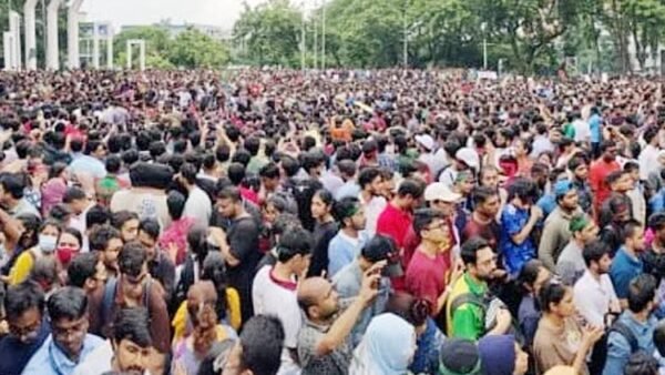 আমাদের এক দফা দাবি প্রধানমন্ত্রী শেখ হাসিনাসহ এই সরকারের পতন – সমন্বয়ক নাহিদ