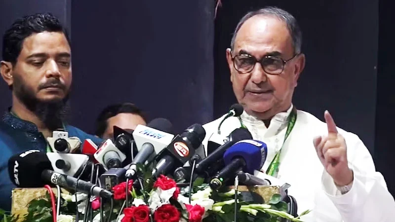 আওয়ামী লীগ বিহীন বাংলাদেশ চান মির্জা আব্বাস