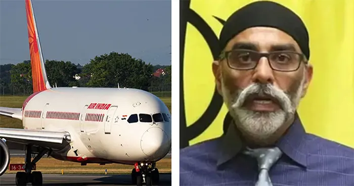 ১ থেকে ১৯ নভেম্বর এয়ার ইন্ডিয়া বিমানে নাশকতার হুমকি খালিস্তানপন্থী পান্নুনের