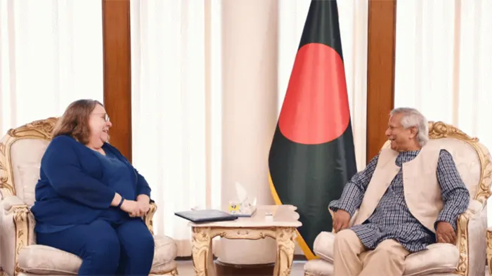 প্রধান উপদেষ্টার সঙ্গে যুক্তরাষ্ট্রের চার্জ দ্য অ্যাফেয়ার্সের সাক্ষাৎ