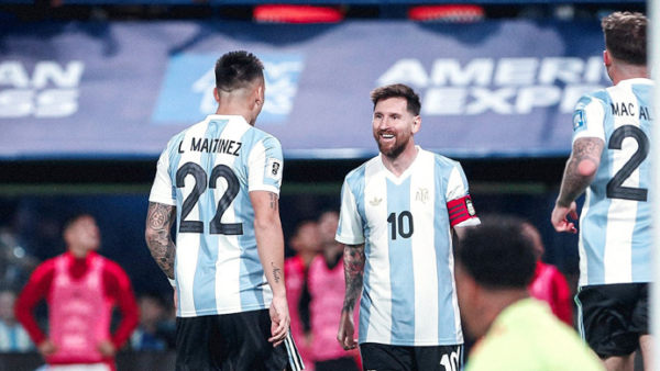 জয় দিয়ে বছর শেষ আর্জেন্টিনার