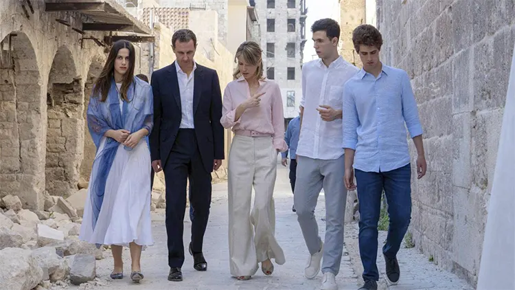 সপরিবারে মস্কোতে আশ্রয় নিয়েছেন বাশার আল–আসাদ