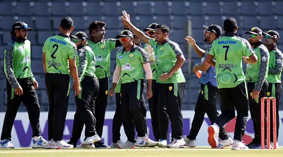 এনসিএল : সিলেটের মাঠে চ্যাম্পিয়ন রংপুর