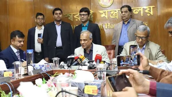 ওবায়দুল কাদেরের তিন মাস লুকিয়ে থাকা নিয়ে যা জানালেন স্বরাষ্ট্র উপদেষ্টা