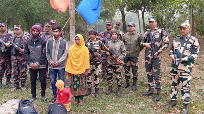 ভারতে আটক চার বাংলাদেশীকে ফেরত