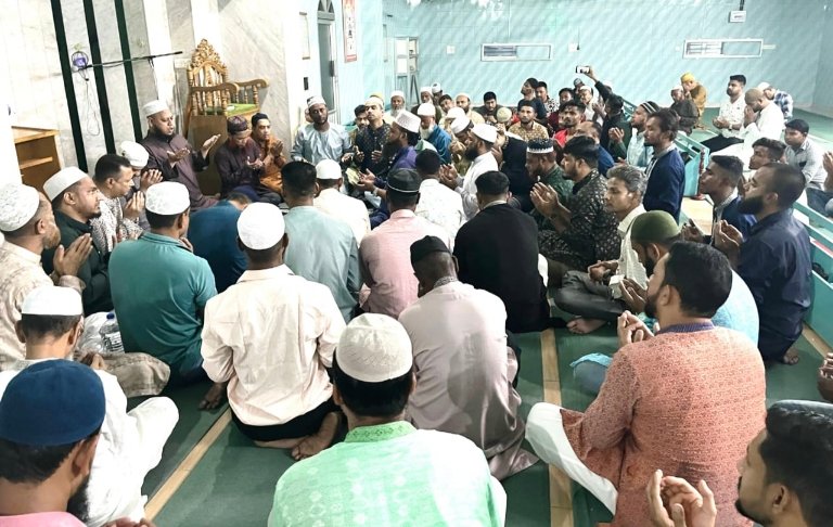 সিলেট মহানগর স্বেচ্ছাসেবক দলের উদ্যোগে মিলাদ ও দোয়া অনুষ্ঠিত